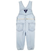 Osk Golden Waist Ribbon Denim Light Blue Full Dungaree 3803