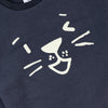 ZR Cat Face Dark Grey Sweatshirt 3116