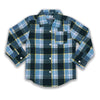 GRM Grey & Yellow Lines Casual Shirt 2628