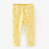 ZR Heart Fruit Print Soft Yellow Legging 2914