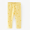 ZR Heart Fruit Print Soft Yellow Legging 2914