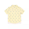 MC Star Print Yellow Stripe Full Sleeves Casual Shirt 3929