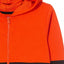 LS APX Sonic Embossed Orange With Black Zipper Hoodie 3307