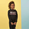 TRN What Ever Foil Design Black Short & Smart Hoodie 2936