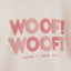 MNG Woof Means Love Light Pink Sweatshirt 3006