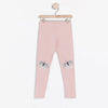 LDX Pink Legging with Butterfly Knee Patch 1755
