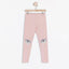 LDX Pink Legging with Butterfly Knee Patch 1755