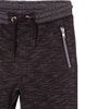 L&S Textured Charcoal Grey Trouser with Zip Pockets 1061