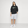 NK Green Logo Crew Neck Black Sweatshirt 7964