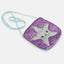 Silver Star Sequence Purple Mini Purse 1567