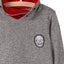 LS Skull Patch Turtle Neck Sweatshirt 3293