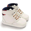valen High Hop White Sneakers with Red Check 2112