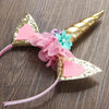 Golden Unicorn Hair Catch 9036