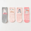 Caramella Rabbit Pink 4 Socks Box 3235