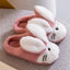 Rabbit Ears Warm Corel Slippers 8156