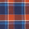CRT Orange & Blue Big Boxes Check Full Sleeves Casual Shirt 3852
