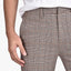 D&co Brown Check Slim Stretch Chino 1770
