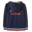 L&S Contrast Belt Navy Blue Heritage Hoodie 903