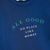 MNG No Place Like Sleek Blue Sweatshirt 7573
