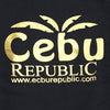 TAO Cebu Republic Foil Print Black Sweatshirt 3151