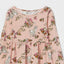 H Unicorn & Bunny Floral T-Pink Full Sleeves Frock 7893