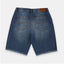 OM Rough Bottom Denim Shorts 1384