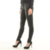 NM Ladies Black Wash Biker Denim