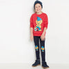 LDX Bear Patch Navy Blue Legging 2199
