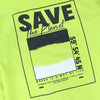 OVS Save The Planet Light Green Sweatshirt 3083