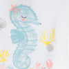 51015 Sea Horse White Top 3494