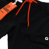 OM 5 Cargo Pocket Red Cord Black Pant 3213