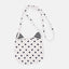 Happy Cat Sequence White Mini Purse 2205