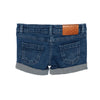 Du Pr Heart Button Girls Denim Shorts 1692