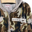 LS Anywhere But Here Camouflage Fleece Zipper Hoodie 3297