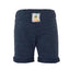 Bab Clb Ciao Summer Textured Navy Blue Shorts 1896