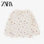 ZR White Flowers Sweatshirt 930