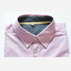 TRG Oxford Cotton Button Down Pink Casual Shirt