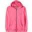 L&S Full Name Print Florescent Pink Zipper Hoodie 627