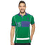 U.S Polo Assn Slim Fit Color Block Green Polo Shirt