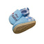 KMR Baby Elastic Blue Check Baby Shoes 7942