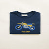 MNG Free Riders Bike Printed Blue Full Sleeves Tshirt 1200