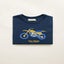 MNG Free Riders Bike Printed Blue Full Sleeves Tshirt 1200