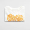 MNG Lovely Heart White Full Sleeves Girls Tshirt 1195