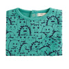 MNG Monster Print Aqua Green Full Sleeves Tshirt 1198