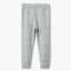 MNG Textured jogging trousers Light Heather Grey