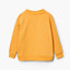 MNG Mustard What Printed Sweatshirt