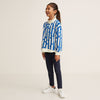 MNG Blue Bubbles Sweatshirt