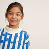 MNG Blue Bubbles Sweatshirt