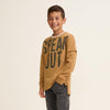 MNG Boys Ochre Speak Out Sweatshirt