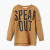 MNG Boys Ochre Speak Out Sweatshirt